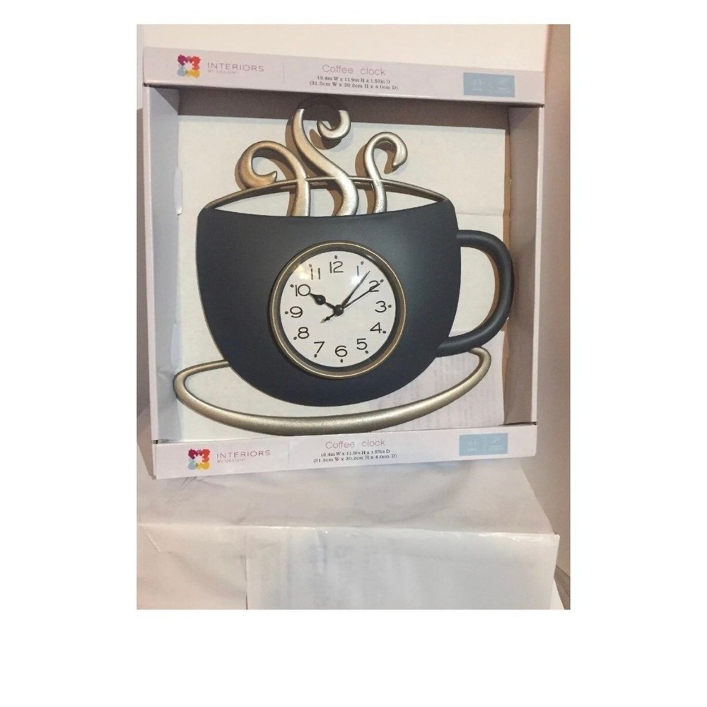 wall‎ Coffe Clock